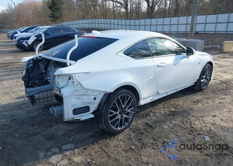 2016 Lexus Rc 200T from USA, damaged, VIN JTHHA5BC2G5003983